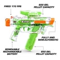 thumbnail image 2 of XSHOT Hyper Gel Glow NightStrike Blaster by ZURU Glow in the Dark Blaster with 5,000 Gel Pellets for Ages 14+, 2 of 13