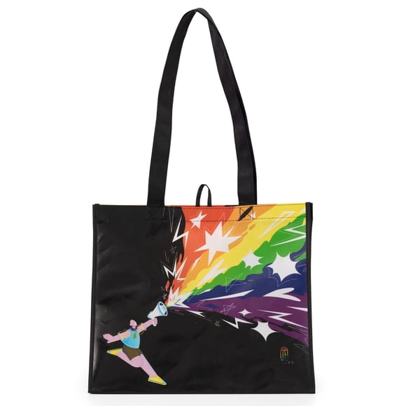 Pride Month Reusable Grocery Bag, Shopping Bag for Groceries, Multipurpose Tote Bag with Handles
