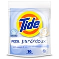 thumbnail image 2 of Tide PODS Free & Gentle Laundry Detergent Soap Pacs, Tide PODS Laundry Detergent, Laundry Detergent Pacs, Laundry PODS Detergent, 16 Count, 2 of 28