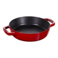 thumbnail image 1 of STAUB Pans 20 cm / 8 inch Cast Iron Frying Pan With 2 Handles, Cherry, 1 of 2