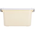 thumbnail image 1 of Beige Plastic Storage Box for Toys and Small Items Ideal for Home Organization 1 Piece, 1 of 9
