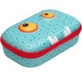 thumbnail image 1 of ZIPIT Boîte à Crayons/rangement Bête, Coque Rigide, 8,2 Pouces x 5 Pouces x 3,15 Pouces, Monster Face, Motif Bleu (ZBB-BP), 1 of 5