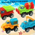 thumbnail image 2 of Pull Back Engineering Model Car Diecast Car Toy Vehicles Toy Cars For Boys Girls Classic Vehicle Toy, 2 of 8