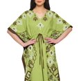 thumbnail image 4 of Moomaya Kaftan de Plage, Paréo de Bikini, Robe Longue Maxi Caftan pour Femmes, 4 of 6