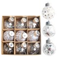 thumbnail image 4 of ZheElen Festive Decorations For Christmas Tree Spread Holiday Cheer Christmas Balls Decorations Christmas Decorations Home Decor D 1Set, 4 of 6