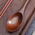 thumbnail image 5 of 2/3 Pcs Portable Wooden Eating Flatware Utensil Set Reusable Wooden Cutlery Set Outdoor Travel Office, 5 of 5