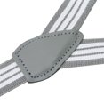 thumbnail image 3 of Buyless Fashion Adjustable Suspenders for Kids Toddlers Baby Elastic Solid Color 1 Inch - Y Back Design, 3 of 7