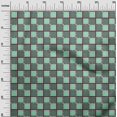 thumbnail image 2 of oneOone Silk Tabby Fabric Tartan Check Printed Fabric 1 Yard 42 Inch Wide, 2 of 4