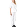 thumbnail image 2 of Tralilbee Women's Nursing Uniform Scrub Set – 2 Pockets (V-Neck with Cargo Pant), 2 of 3