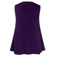 thumbnail image 3 of AherBiu Plus Size Tank Tops Loose Fitting V Neck Sleeveless Solid Basic T Shirt Fashion Stretchy Summer Causal Tank Tops, 3 of 5