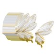 thumbnail image 3 of veasfak 80 Pieces Flower Wrapping Papers Butterfly Wing Packaging Paper for Birthday Golden, 3 of 9