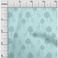 thumbnail image 1 of oneOone Cotton Silk Fabric Tree & Giraffe Block Printed Craft Fabric BTY 42 Inch Wide, 1 of 4