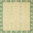 thumbnail image 1 of Ahgly Company Indoor Square Abstract Avocado Green Oriental Area Rugs, 3' Square, 1 of 6