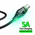 thumbnail image 1 of WIFKLSIIPG Type C Snake Smartphone Charging Cable 5A Mobile Phone Breathing Light Fast Charging Cable, 1 of 2