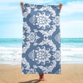 thumbnail image 4 of PRETXORVE Microfiber Beach Super Colorful Bath Sandproof Beach Blanket Multi-Purpose for Travel Swimming Pool 30x60, 4 of 8