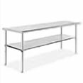 thumbnail image 2 of gRIDMANN Stainless Steel Work Table 72 x 30 Inches, NSF commercial Kitchen Prep Table with Under Shelf for Restaurant and Home, 2 of 4