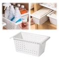 thumbnail image 2 of Storage Ba Sket M Ulti Purpose Organizer Ba Skets Expandable Rod Under S Ink Organizer PP Hanging Ba Sket For Closet Wardrobe Kitchen Storage Containers for Room Reusable Moving Boxes Zipper Bag, 2 of 4