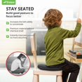 thumbnail image 3 of Trideer Wobble Cushion with Inflation Pump - Wiggle Seat for Sensory Kids, Core Balance Disc (Extra Thick), 3 of 7