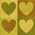 thumbnail image 1 of Ahgly Company Tapis d'Intérieur Lavable en Machine Carré Transitionnel Bisque Foncé Brun, 5 Pieds Carré, 1 of 7