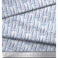 thumbnail image 2 of Soimoi Rayon Fabric Lavender Shirting Print Fabric by The Yard 56 Inch Wide, 2 of 3