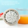 thumbnail image 4 of Citrus Lemon Orange Juicer Manual Hand Squeezer with Built-in Measuring Cup Grater, Heavy Duty ABS Manual Press High Fruit Rate Uniform Filter, Portable Fruit Juice Extractor for Kitchen Home, 4 of 7