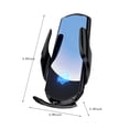 thumbnail image 3 of Yhmxh Car Wireless Magnetic Charger Automatic Open And Close 15W Fast Charging Intelligent Induction Scaling Electronic Control Telescoping Apply To All Mobile Phones Automobile Tools, 3 of 6