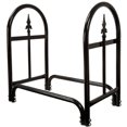 thumbnail image 1 of Pure Garden 50-127 Porte-Bûches avec Design à Embouts, Noir, 1 of 10