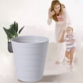 thumbnail image 2 of Car Trash Can Garbage Can Trash Can Pressure Trash Can Garbage Can Wastebaskets for Bathroom Bedroom Office Kitchen Small Space Living Trash Bin Garbage Bin Bathroom Trash Can, 2 of 8