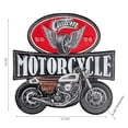 thumbnail image 2 of IH Casa Decor Motorcycle De Signe En Métal En Relief, 2 of 3