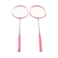 thumbnail image 4 of Badminton Racket Set, Beginner Badminton Racket, Badminton Racket 2 Player Super Light Split Handle Iron Alloy Badminton Racket Set for Beginner Children, 4 of 8