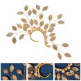 thumbnail image 2 of Manchette Décorative Design Feuille Manchette Délicate Clip Os d'Oreille Clip d'Oreille Décor d'Oreille, 2 of 7