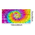 thumbnail image 4 of LSLJS Beach Towel Summer Beach Essentials Beach Towels Microfiber Beach Towel Super Lightweight Colorful Bath Towel Sandproof Beach Blanket Multi-Purpose Towel for Travel Swimming Pool 30x60 Inch, 4 of 4