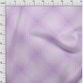thumbnail image 4 of oneOone Velvet Medium Purple Fabric Geometric Sewing Craft Projects Fabric Prints By Yard 58 Inch Wide, 4 of 4