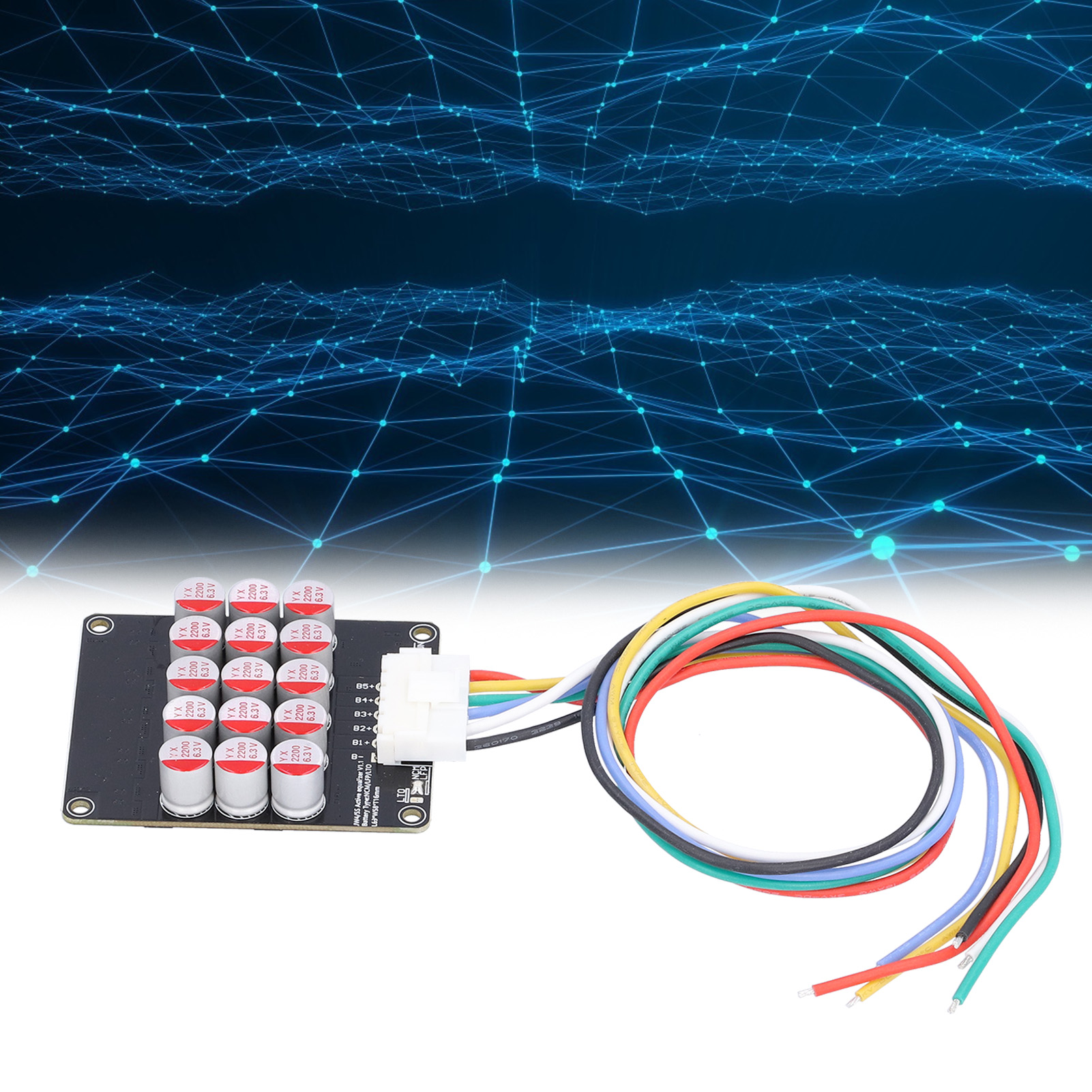 Loewten Battery Active Equalizer, 5mV Accuracy Batteries Energy Transfer Board For NCM LFP LTO