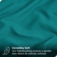 thumbnail image 2 of Bare Home Pillowcase Set - Premium 1800 Collection - Double Brushed - Ultra Soft - Standard Size, Emerald, 4 Count, 2 of 7