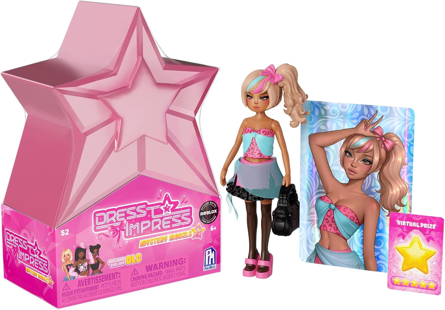 Dress To Impress Series 2 Mystery Doll with Exclusive DLC Code