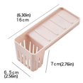 thumbnail image 3 of Oleegame 2PC Spoon And Lid Rest Kitchen Organization Non Folding Rack Stocked Single Home Kitchen Storage Rack Liquid Drainer Rack White, 3 of 4