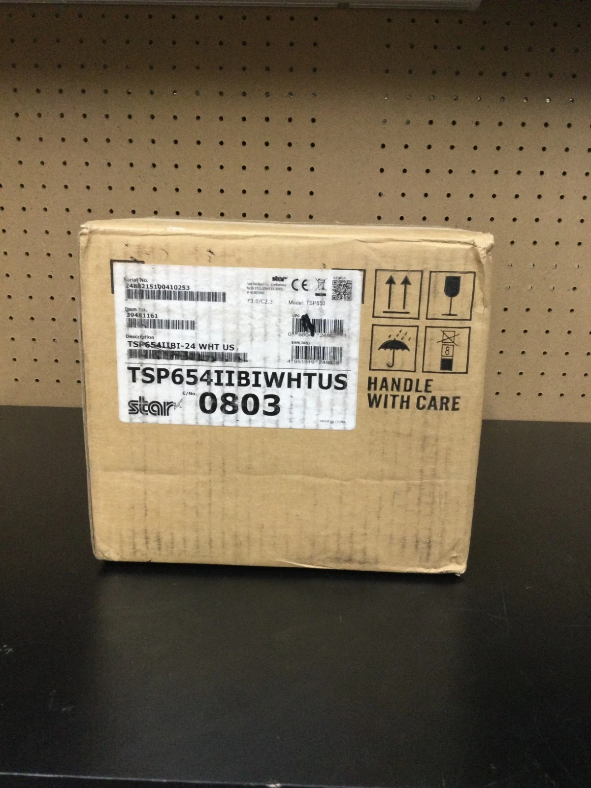 Star Micronics TSP654IIBI-24 Bluetooth POS Thermal Printer White (NEW)