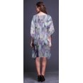 thumbnail image 4 of Bimba Sortie de Plage à Plumes Kaftan de Bikini Couvre-Maillot Robe Midi pour Femmes Courte Caftan-S-L, 4 of 5