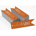 thumbnail image 2 of Inkdotpot Silver Foil Paper Hang Tags Made With Love Text Favor Tags 100 Pieces, 2 of 6