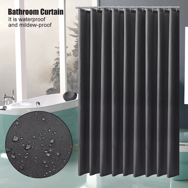 Bathroom Curtain,Durable Waterproof Mildew proof Mildewproof Bathroom Curtain Lightproof Bathroom Curtain Leading Edge Technology