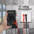 thumbnail image 4 of WorkPro Digital Multimeter with Test Leads - Checks Voltage (AC/DC Volts), Resistance/Ohms, Current (10 Amps), Diode with ON/OFF, 4 of 6