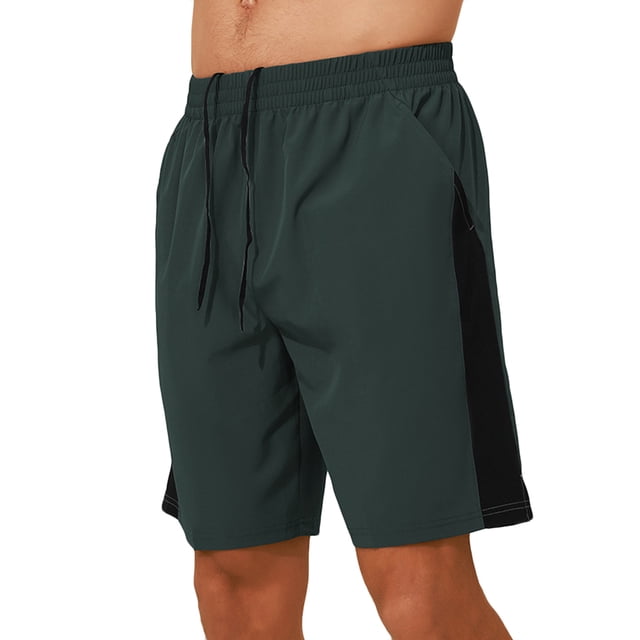 Plebaso Mens Athletic Shorts Quick Dry Lightweight Running Shorts Casual Drawstring Activewear Shorts