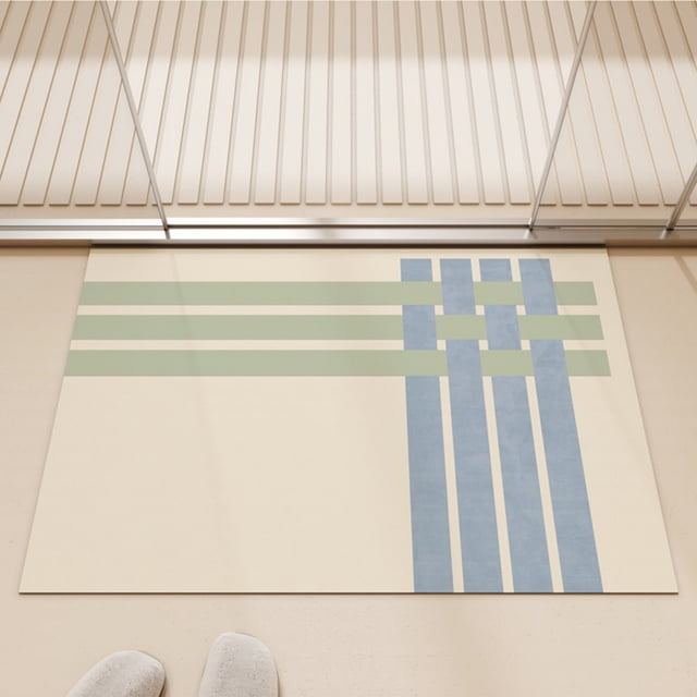 Vaidha Absorbent Bathroom Bath Mat Shower Rug Quick Drying Bath Mats Kitchen Entrance Doormats Home Floormat Bathtub Carpet