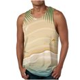thumbnail image 2 of Birdeem Nouveau Débardeur Décontracté Mode Homme Été Floral Hawaïen Imprimé Sport Col Rond, 2 of 5