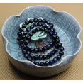 thumbnail image 3 of Natural Blue Tiger Eye Gemstone 8mm Round Beads Triple Protection Healing Crystals Stretch Bracelet 7" Unisex, 3 of 4