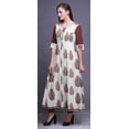 thumbnail image 3 of Bimba Anarkali Kurta Imprimée Longue Robe Maxi IndianKurtisFor Femmes Tenue de Fête, 3 of 6