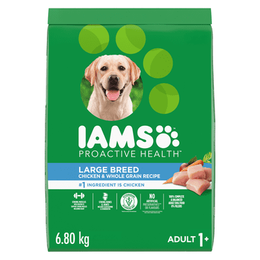 Iams Chicken & Whole Grains Recipe Adult Large Breed Dry Dog Food 6,80 kg