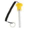 thumbnail image 3 of jinwen Weight Stack Pin Accessories Multipurpose Stainless Steel Weight Machine Pin Yellow 10x100mm, 3 of 9