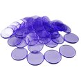 thumbnail image 1 of braveheart 100PCS/Set Plastic 19mm Chips Multi Color Markers Fun Family Club Children Game Supplies Counting Math Toys, 1 of 9